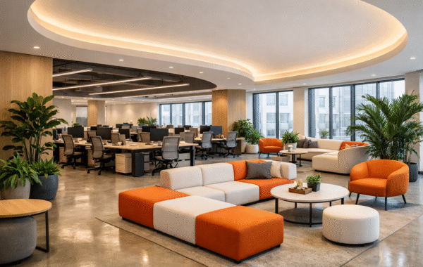 modern office interior design dubai, uae