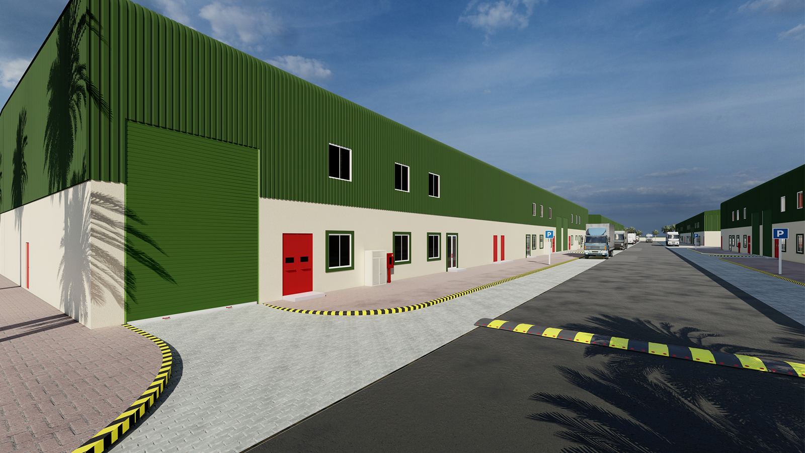 Saif zone warehouse (66 units)