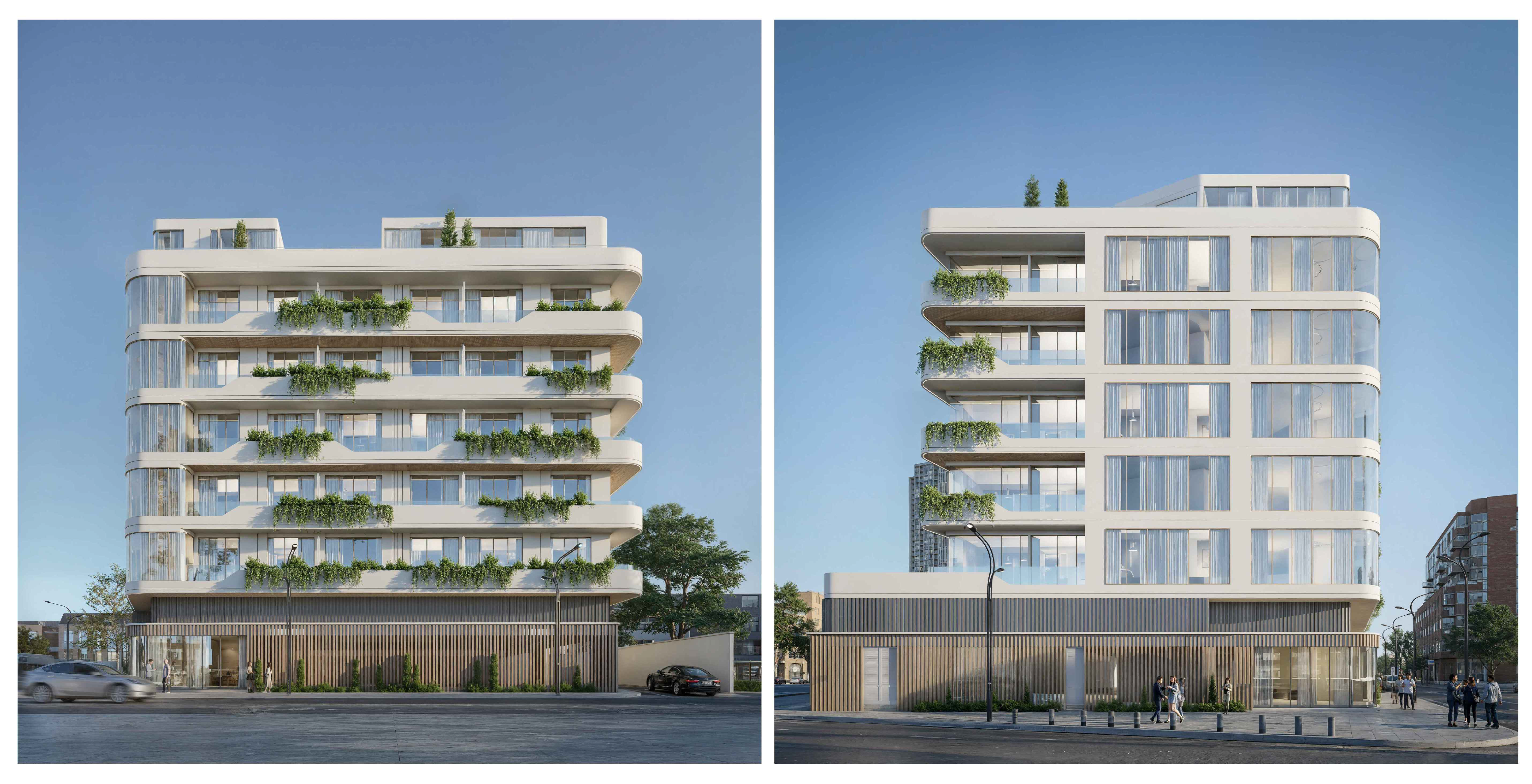 Proposed building B+G+5TYP+RF